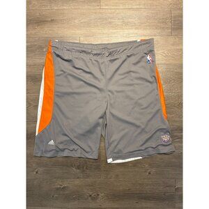 Vintage Y2K Adidas Phoenix Suns Shorts Men's XL Gray NBA Basketball Baggy